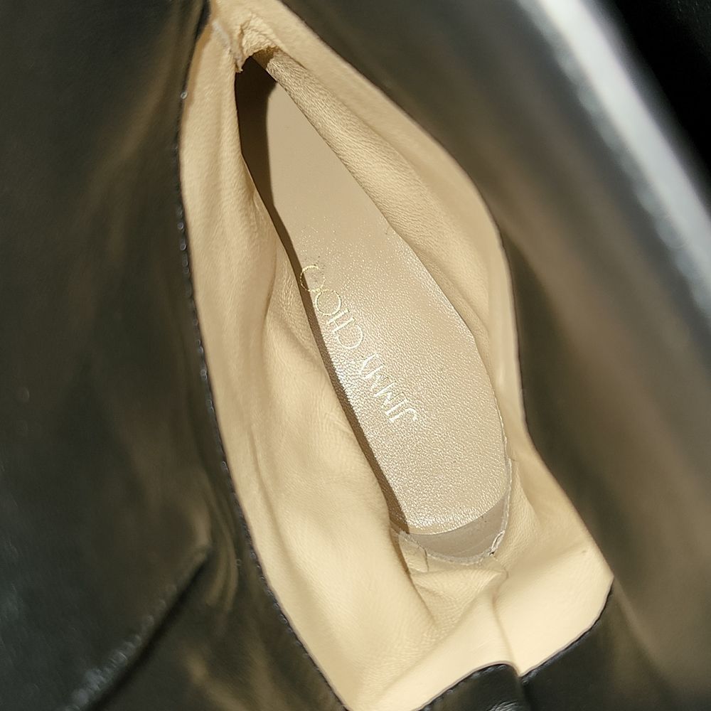 The Jimmy Choo Youth II Leather Boot features a leather upper, - Picture 9 of 14
